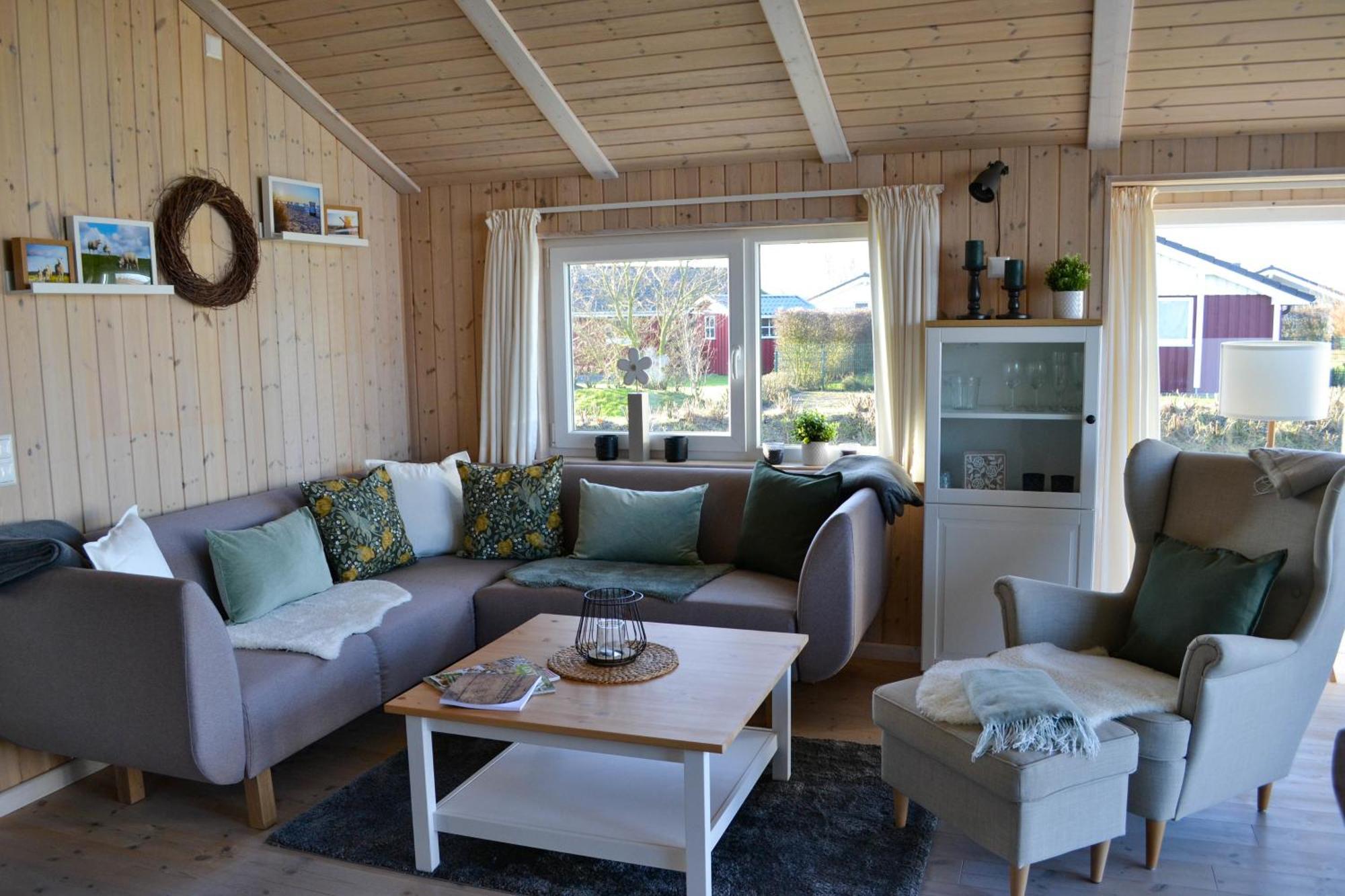 Ferienhaus "Deichglueck" Direkt An Der Nordsee Wesselburenerkoog Exteriör bild