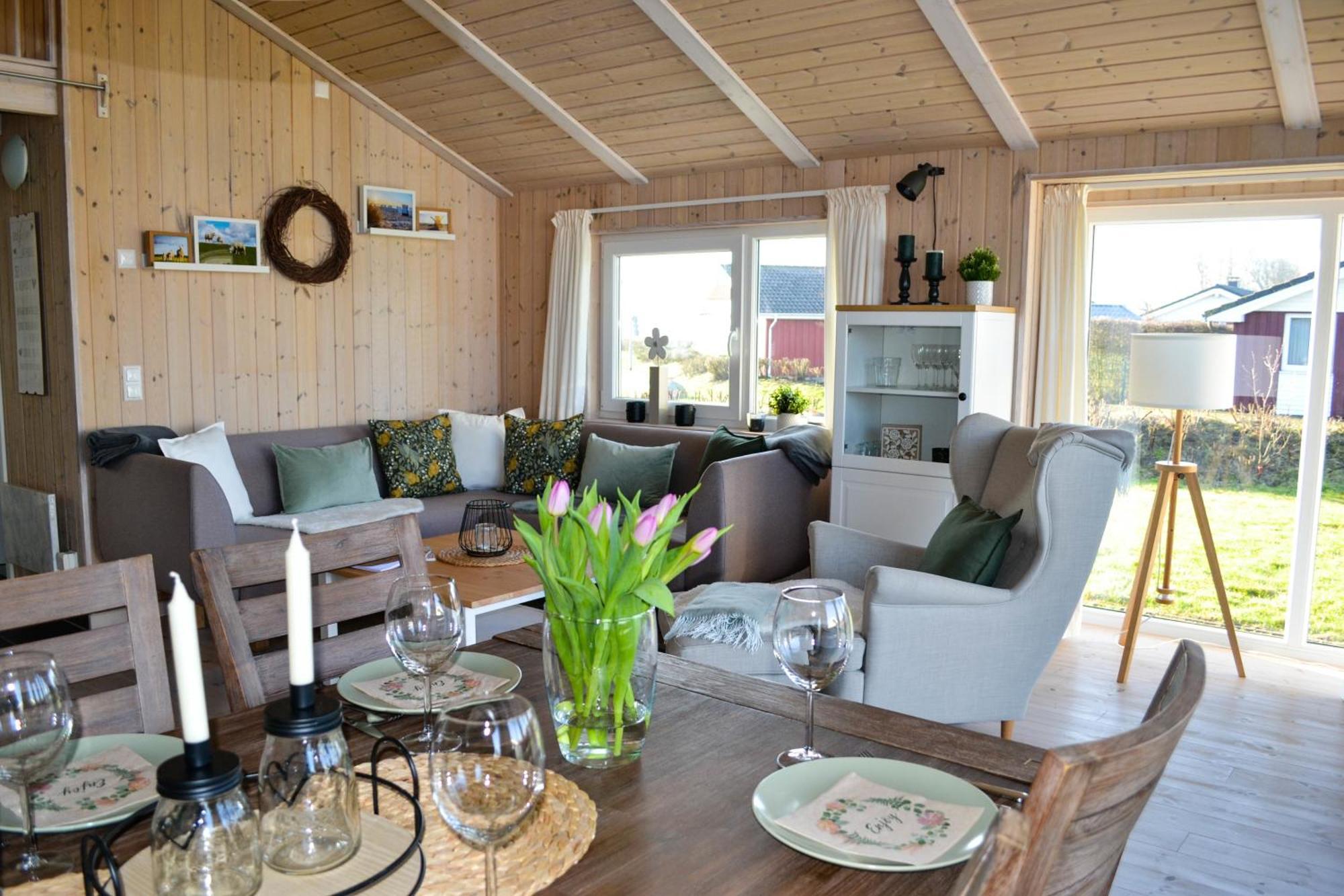 Ferienhaus "Deichglueck" Direkt An Der Nordsee Wesselburenerkoog Exteriör bild