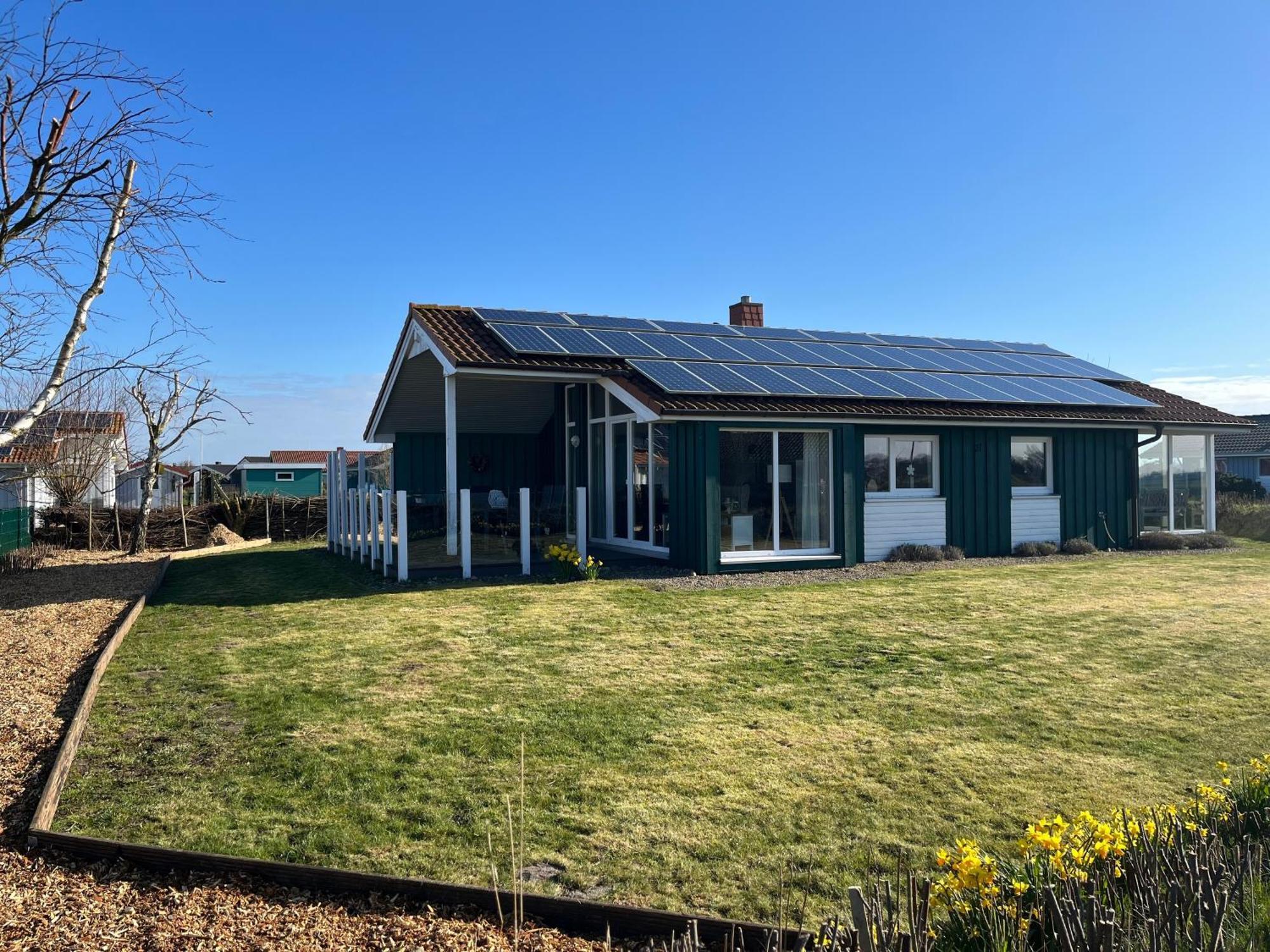 Ferienhaus "Deichglueck" Direkt An Der Nordsee Wesselburenerkoog Exteriör bild